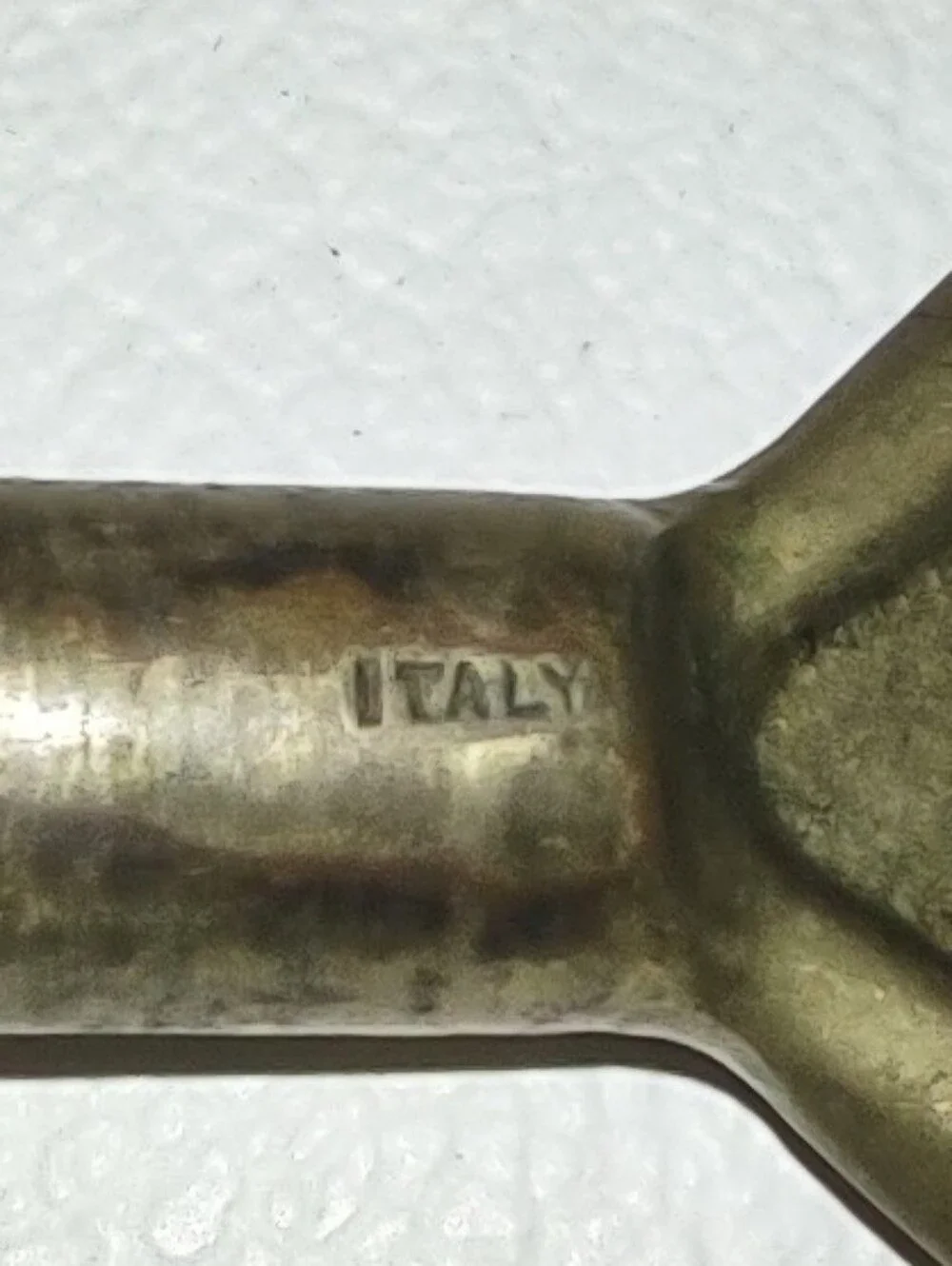 Vtg Italian Brass Wing Corkscrew Wine Bottle Opener-Made Italy-Mid Century